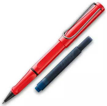 Lamy safari Tintenpatronenroller red