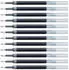 Pentel EnerGel Gelschreiber-Nachfüllmine schwarz 0,25mm, 12 St. (LRP5-AX)