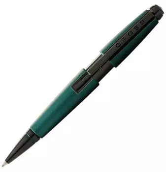 Cross Edge Rollerball Mattgr&uuml;n PVD Gel-Mine (AT0555-13)
