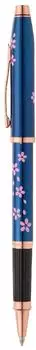 Cross Century II Cherry Blossom Tintenroller transluzent blau, rosegold (AT0085WG-163)