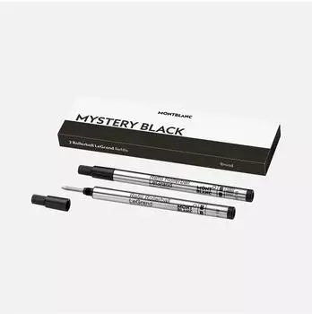 Montblanc LeGrand Tintenrollermine B Mystery Black, 2 St&uuml;ck (128226)