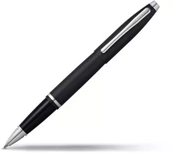 Cross Calais Rollerball Mattschwarz, schwarze Tinte (AT0115-14)