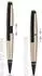 Cross Edge Rollerball Mattbeige PVD mit Gel-Mine (AT0555-14)