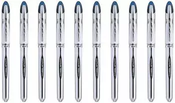 Mitsubishi Pencil Vision Elite UB200 Tintenroller 0,8mm blau, 10er-Pack (L UB200/10 B)