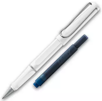Lamy safari Tintenpatronenroller white