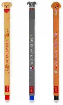 Legami Fur-Ever Friends Gelstifte 3er Set