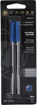 Cross Selectip Gel Rollerball-Mine Blau, 2 St&uuml;ck (8521-2)