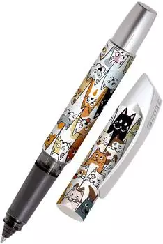 Online Campus Winner Rollerball Fluffy Cats, 3er-Pack (61367/3D)