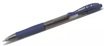 Pilot G2 Gelschreiber, nachf&uuml;llbar, breit, blau, 12er-Pack (BL-G2-10-L)