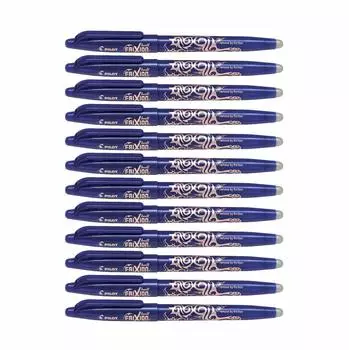 Pilot FriXion Ball Tintenroller, 1mm, blau, 12er-Pack (4902505551154)