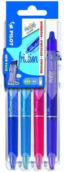 Pilot FriXion Ball Clicker 0,7 (M) Tintenroller 4er-Set (2270SG4N)