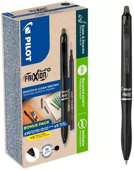 Pilot FriXion Ball+ Tintenroller 0,7mm, schwarz