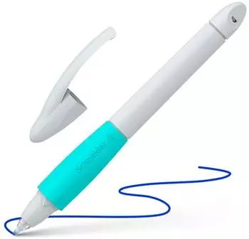 Schneider Optics Base Ball Tintenroller grau, 0.6mm, blau