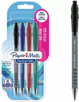 Paper-Mate FlexGrip Gel Gelschreiber 0,7mm, 4er-Set sortiert (2108216)