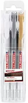 edding Gelroller 2185 Crystaljelly metallic 0,7mm, 3er-Set (2185-3)
