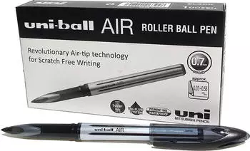 Mitsubishi Pencil AIR Tintenroller UBA-188-L schwarz, 0,4mm, 12 St&uuml;ck (190504000)