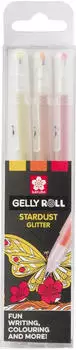 Royal Talens Gelly Roll Stardust "Happy" Gelschreiber, 3er-Set (POXPGBSTA3D)