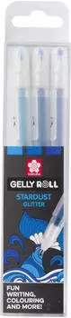 Royal Talens Gelly Roll Stardust Set Ocean, 3 Farben (POXPGBSTA3C)