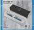 Parker IM Premium Tintenroller blaugrau, Chromverzierung, feine Spitze (2143648)