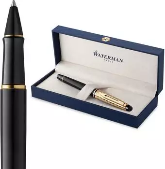 Waterman Expert Opera Tintenroller, schwarz/gold, feine Spitze (2225139)