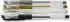 Hama Classic Gelschreiber 4er-Set, weiß/schwarz/silber/gold, 0,55/0,8mm (00007560)