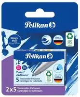 Pelikan 400191595, Pelikan Tintenrollerminen blau 10 St.