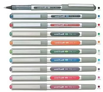 Mitsubishi Pencil UB Eye Broad Tintenroller 0,65mm blau, dokumentenecht (UB-150-10E)