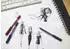 Mitsubishi Pencil Eye UB-150 Tintenroller Micro 0,5mm, rot (UB-150)
