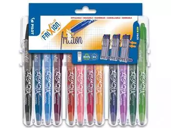 Pilot Frixion Ball 07 Set2Go Tintenroller, 12er Etui (551607)