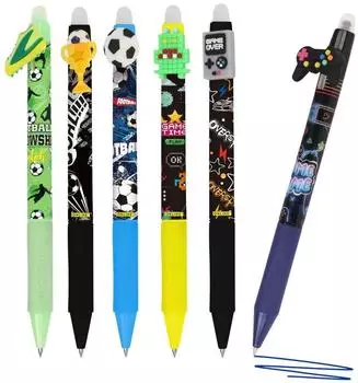 Online magiXX Fun Gelschreiber Boys 0,7mm, 6er-Pack gemischt (70126)