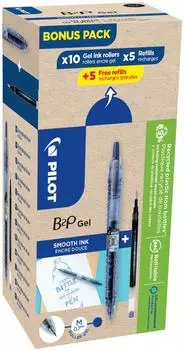 Pilot B2P „Bottle 2 Pen" GEL Gelschreibermine 0,4mm schwarz (BLS-G2-7)