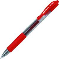 Pilot BL-G2-7-R, PILOT G2 Gelschreiber rot/transparent 0,4 mm, Schreibfarbe: rot, 1
