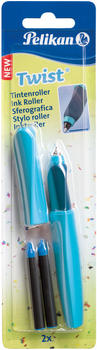 Pelikan Twist Farben sortiert inkl. 2 Rollerpatronen KM blau (926022)