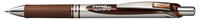Pentel BL77-EX, Pentel EnerGel BL77 Gelschreiber braun/silber 0,35 mm, Schreibfarbe: