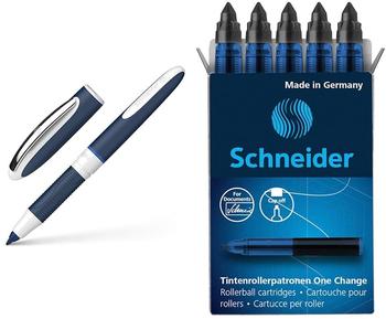 Schneider Nachfüllpatrone Tintenroller One Change 0.6mm schwarz (185401)