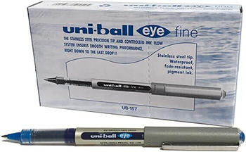 Uni Mitsubishi Pencil uni Eye Tintenroller FINE 0,5mm 12 Stk.blau
