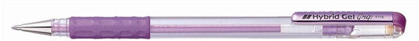 Pentel Metallic Hybrid Gel Grip K118 metallic violett