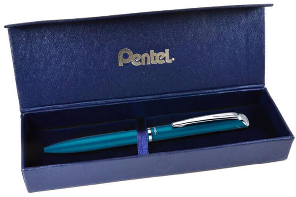 Pentel EnerGel Gel-Tintenroller 0,35 mm Gehäuse hellblau blau