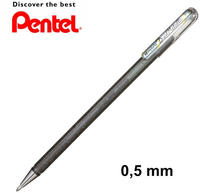 Pentel K110-DZX, Pentel Hybrid Dual Metallic Gelschreiber 0,5 mm, Schreibfarbe: