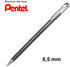 Pentel Gel-Tintenroller Dual Metallic Glitzer 0,5mm metallic-silber schwarz, grau, silber