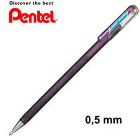 Pentel Gelschreiber Hybrid Dual Metallic K110-DVX, 0,5mm, Glitzer-Effekt-Gel,
