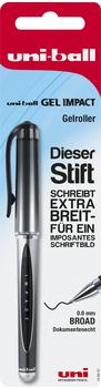 uni 10 x Gelroller Signo UM 153 schwarz
