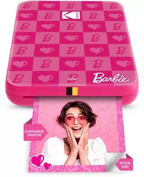 Kodak Step Instant Photo Printer Barbie Iconic Style