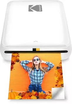 Kodak Step mobiler Fotodrucker wei&szlig;