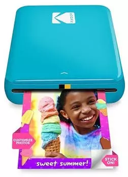 Kodak Step Instant Photo Printer Blue