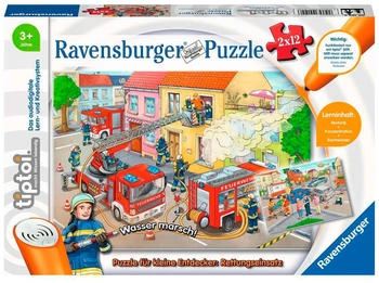 Ravensburger tiptoi - Puzzle für kleine Entdecker: Rettungseinsatz (00102)