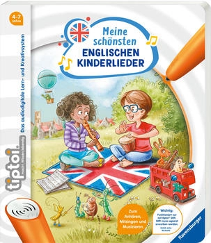 Ravensburger tiptoi - Meine schönsten englischen Kinderlieder (49225)