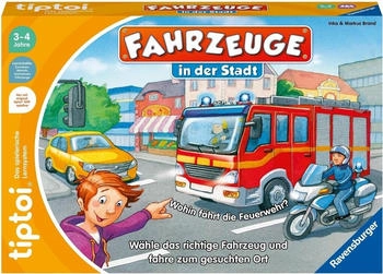 Ravensburger tiptoi - Fahrzeuge in der Stadt (00127)