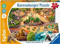 Ravensburger Verlag tiptoi Puzzle f&uuml;r kleine Entdecker: M&uuml;llabfuhr - 2x12...