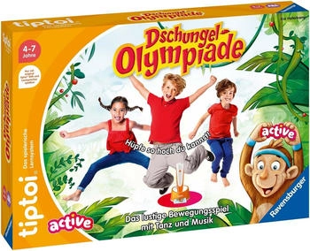 Ravensburger tiptoi - ACTIVE Spiel: Dschungel-Olympiade (00129)